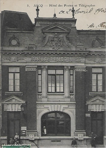 28 ascq - postes et telegraphes